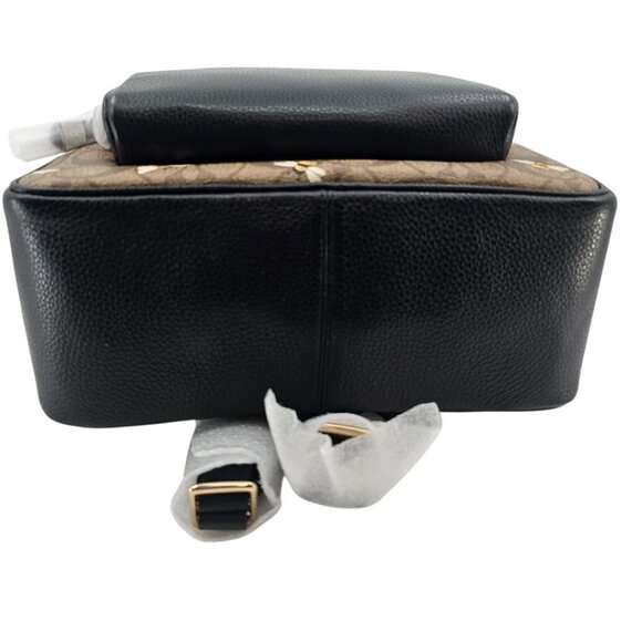 Coach Court Backpack In Signature Canvas With Bee Print NWT - Picture 8 of 9